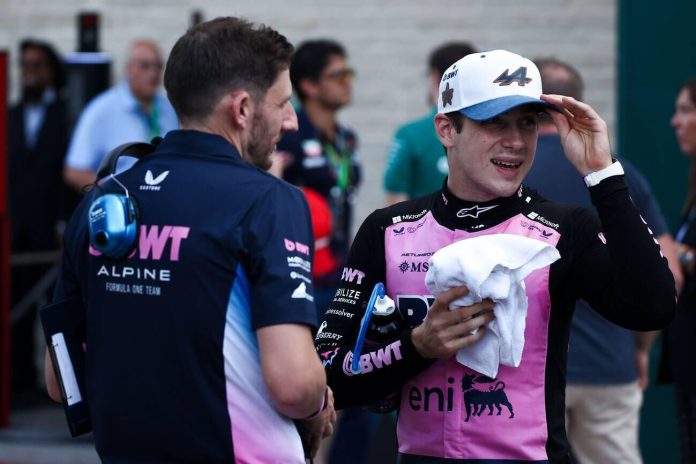 El problema que sufrió el Alpine de Colapinto por un toque de Albon en el inicio del GP de Las Vegas de la F1