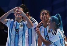 Histórico: la selección argentina goleó 6-0 a Marruecos en el debut del primer Mundial de Futsal femenino