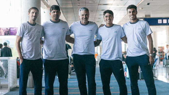 Ilusión en marcha: la selección argentina de tenis viajó a Bolonia para jugar el Final 8 de la Copa Davis