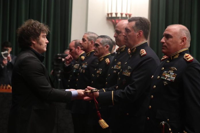 Javier Milei encabezará la Entrega de Sables a las Fuerzas Armadas y recibirá al canciller de Israel