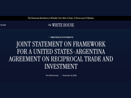 La Libertad Avanza destacó el acuerdo comercial que Argentina alcanzó con Estados Unidos
