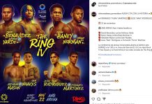 Las perlitas de la presentación de la pelea del Puma Martínez con Bam Rodríguez: remera especial, gesto a lo Rocky Balboa y broma en inglés