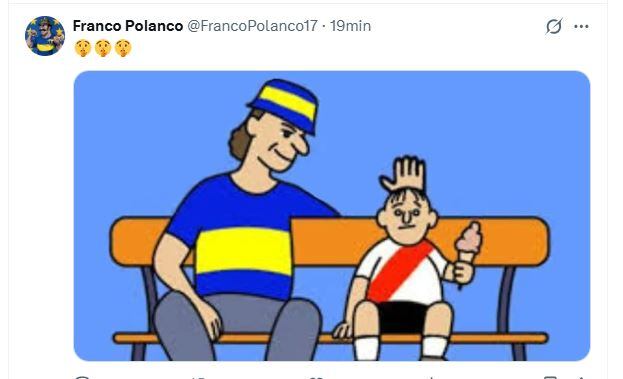 Los mejores memes del triunfo de Boca ante River en el Superclásico de Reserva: del gran partido de Zufiaurre a la paternidad