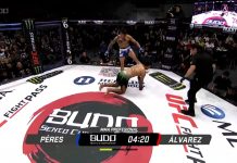 Tenía a su rival al borde del KO, pero le pegó una salvaje patada ilegal en la cabeza y perdió por descalificación