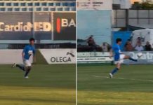 Control excepcional y definición por encima del arquero: el golazo de Pablo Aimar en un partido benéfico que cautivó al público