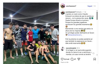 El video del Diablito Echeverri jugando descalzo con amigos que generó controversia antes de cambiar de club