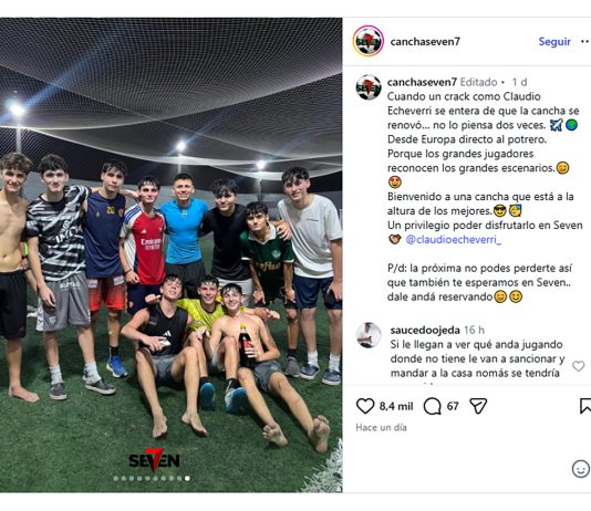 El video del Diablito Echeverri jugando descalzo con amigos que generó controversia antes de cambiar de club