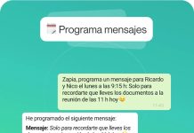 La app Zapia ahora permite programar mensajes en WhatsApp