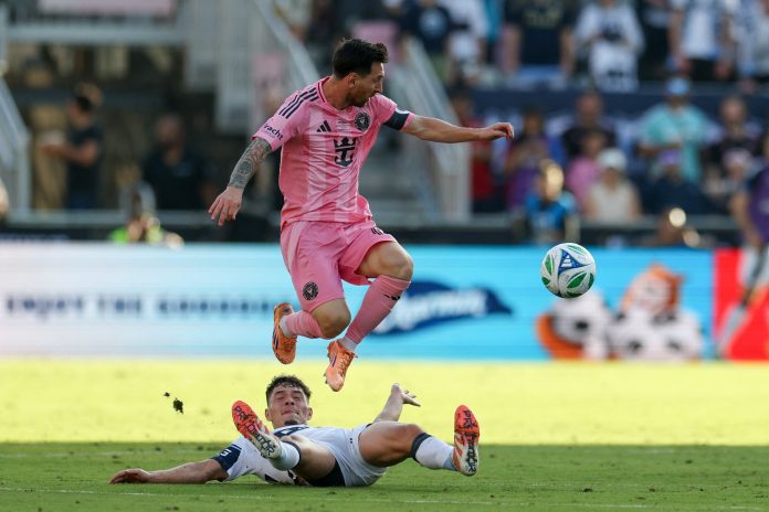 La fuerte patada de Cubas a Messi en la final de la MLS entre Inter Miami y Vancouver Whitecaps: el antecedente