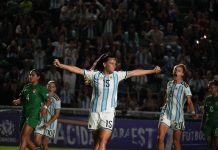 La selección argentina femenina golea 5-0 a Bolivia y se afirma entre los primeros lugares de la Liga de Naciones