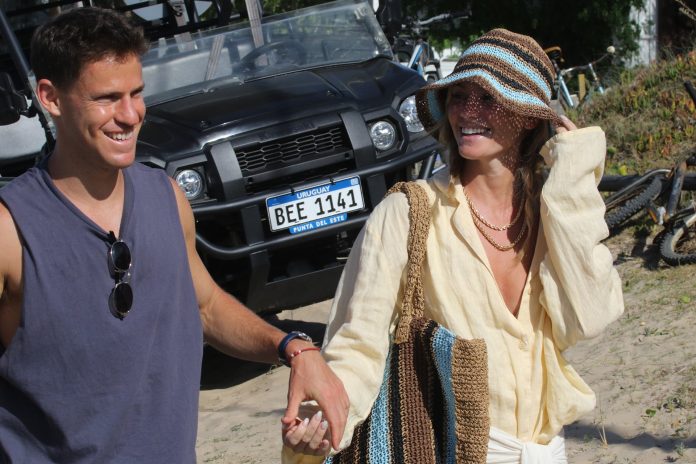 Las vacaciones del Peque Schwartzman y Eugenia De Martino en Punta del Este