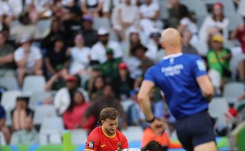 Los Pumas terminaron primeros en su grupo y clasificaron a las semifinales del Seven de Ciudad del Cabo