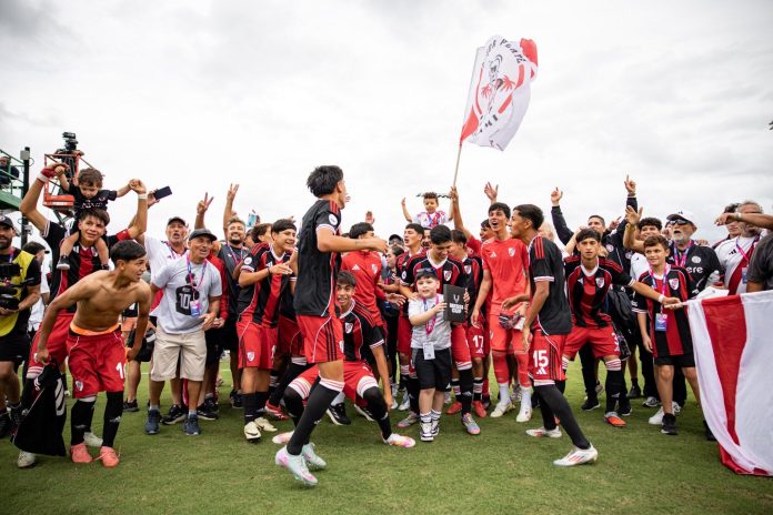 River Plate venció 2-0 al Atlético de Madrid y se consagró campeón de la primera edición de la Messi Cup
