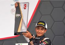 Tiene 13 años, los mismos managers que Colapinto, brilló en el Mundial de Karting y busca ser el primer panameño en la F1