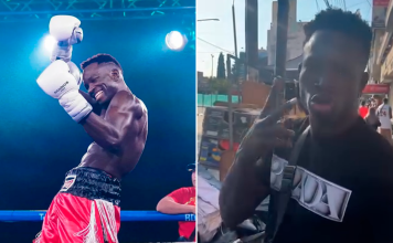 “¡Tremenda mano!“: el impactante KO de Bamba Niang, el boxeador senegalés que es vendedor ambulante y quiere pelear por Argentina