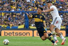 Boca Juniors confirmó la dura lesión de Alan Velasco: el momento del golpe y el tiempo que estará sin jugar