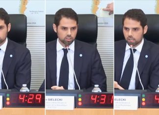 El embajador argentino en Francia pidió que taparan un mapa que reconocía a las Islas Malvinas como británicas durante un discurso en el Parlamento