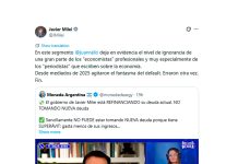 “Erraron otra vez”: Javier Milei defendió el pago del swap y rechazó las críticas por el endeudamiento