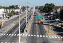 Obra pública en la provincia de Buenos Aires: Katopodis y Otermín recorrieron la ruta 4 en Lomas de Zamora