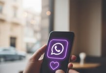 Cómo activar el “modo corazón violeta” de WhatsApp