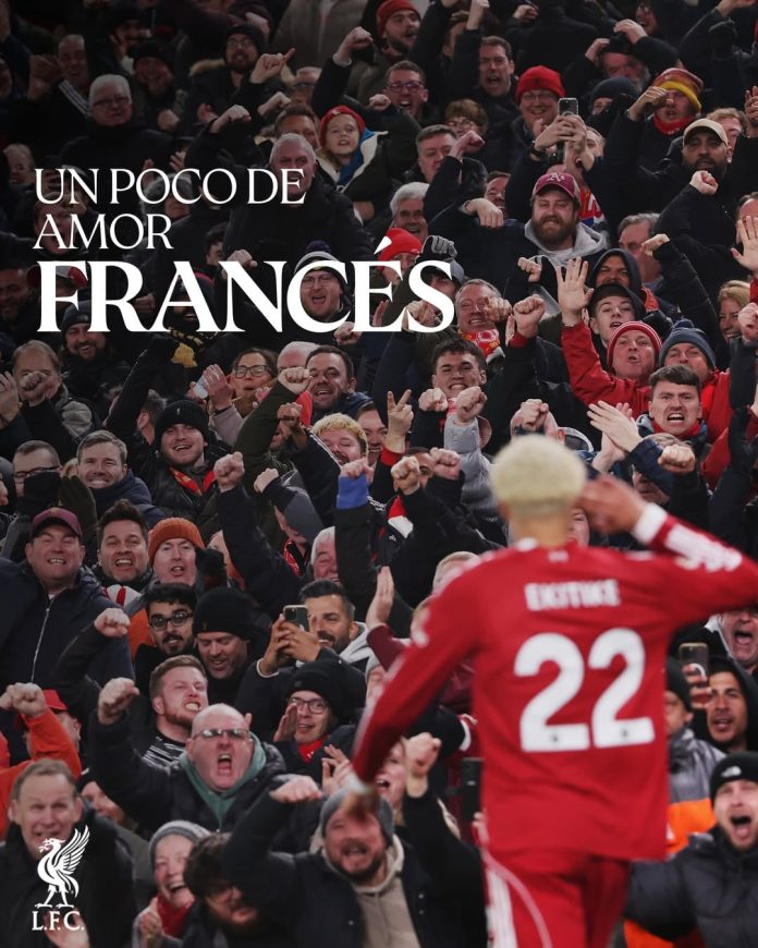 El inesperado guiño del Liverpool a una canción de Los Redondos: “Un poco de amor francés”