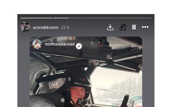 El video del hijo de 11 años de una leyenda de la Fórmula 1 manejando en la nieve que recorre el mundo