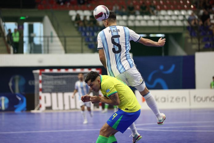 En un epílogo para el infarto, Argentina perdió ante Brasil la final de la Copa América de futsal