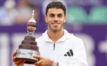 Festejo fugaz, show de Bad Bunny y debut con triunfo en Río: las frenéticas horas de Francisco Cerúndolo tras su título en el Argentina Open