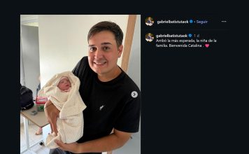 Gabriel Batistuta festejó la llegada de su segunda nieta a los 57 años: las fotos y su emotivo mensaje