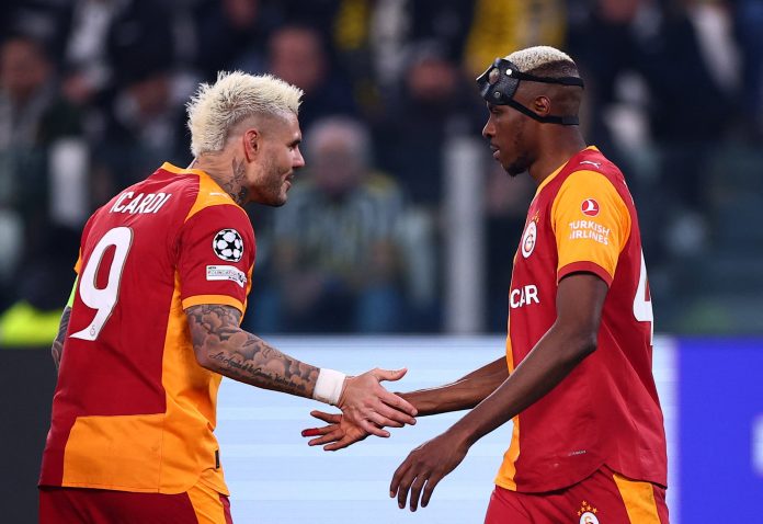 Hazaña del Galatasaray de Icardi: remontó la serie contra la Juventus en Turín y se clasificó a los octavos de la Champions