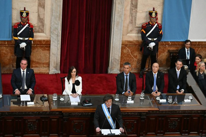 Javier Milei convocará a una cena con diputados y senadores luego de su discurso en la Asamblea Legislativa