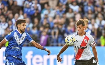 Joaquín Freitas, el juvenil de River Plate que marcó su primer gol en Primera: debut en Acassuso y blindaje por USD 100 millones
