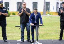 Kicillof se mostró con la cúpula policial e intendentes en medio del debate por ley penal juvenil