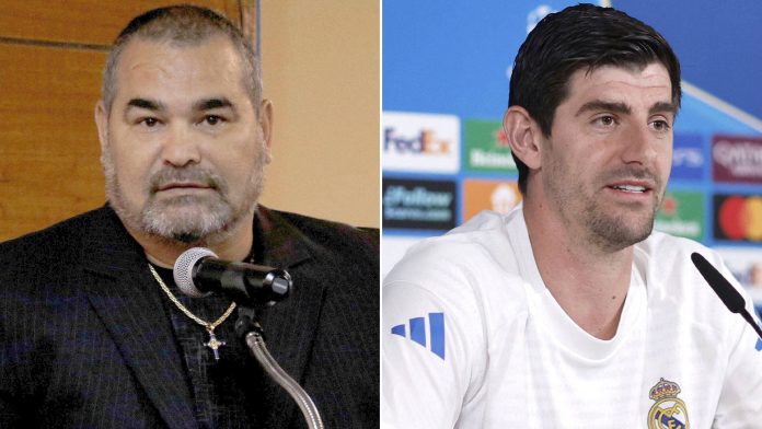 La ácida crítica de Chilavert a Courtois en medio de la polémica entre Pestiani y Vinícius: “Le sacó la novia a su compañero”