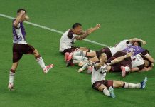 La épica corrida bajo la lluvia de Dylan Aquino a los 122 minutos para decretar el título de Lanús ante Flamengo en el Maracaná