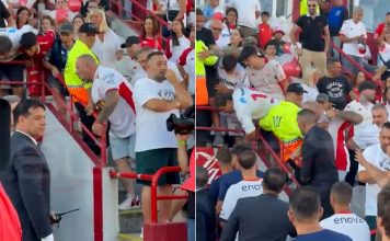 Prohibieron el ingreso a las canchas a tres hinchas de Huracán por las agresiones a los jugadores de San Lorenzo