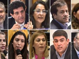 Quiénes son los senadores con mayor cantidad de empleados