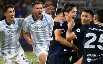 Racing iguala con el líder Independiente Rivadavia por el Torneo Apertura: Matko Miljevic fue expulsado a la media hora de juego