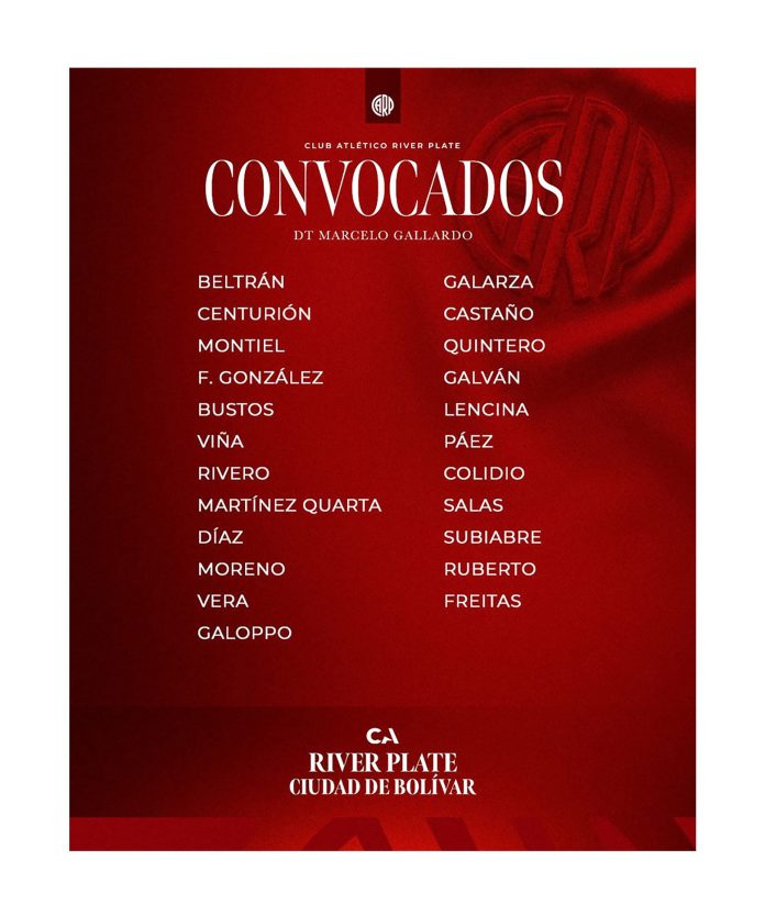 River Plate enfrentará a Ciudad de Bolívar en su debut en la Copa Argentina: hora, TV y formaciones