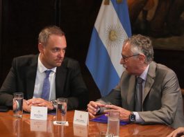 Tras el anuncio de obras en el Hospital Garrahan, Manuel Adorni se reunió con el ministro de Salud
