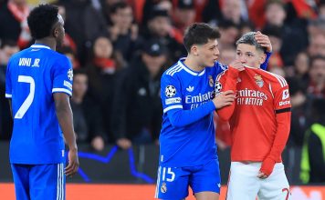 UEFA suspendió de manera provisional a Prestianni por “comportamiento discriminatorio” y no jugará la revancha contra Real Madrid