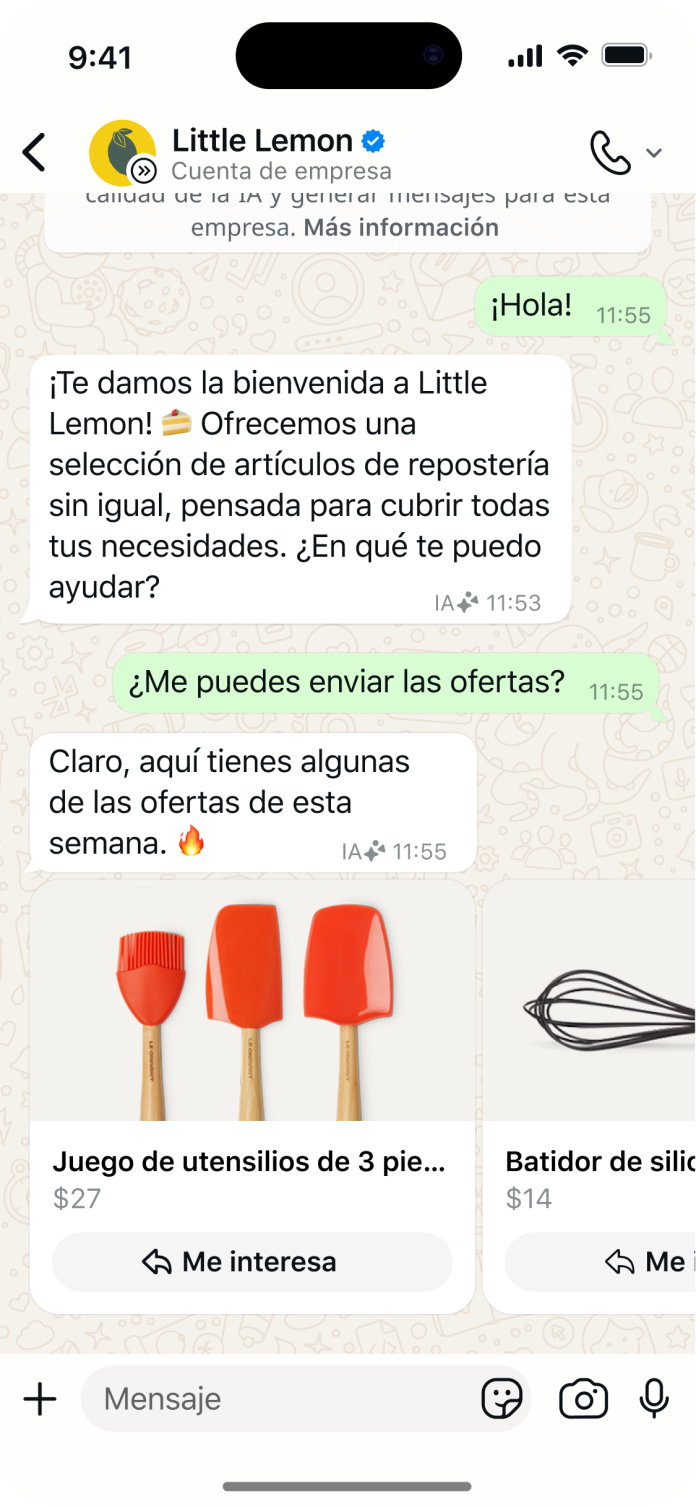 Whatsapp Business: cómo funciona el agente de IA que ahora te responderá siempre y que promete aumentar las ventas