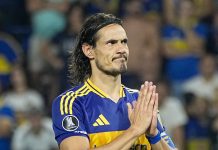 Atento Boca Juniors: la decisión que tomó Edinson Cavani tras una recaída en su lesión lumbar