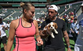 Con el anillo como protagonista, la especial dedicatoria de Aryna Sabalenka a su prometido tras coronarse en Indian Wells