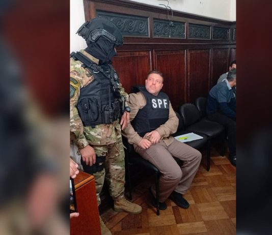 El capo narco y el fiscal al que habría planificado matar estuvieron frente a frente en un juicio cargado de tensión