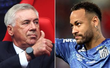 El exabrupto de Neymar contra Carlo Ancelotti en vivo al no ser convocado para la selección brasileña