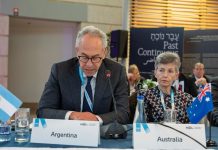 El gobierno de Trump felicitó a Argentina por asumir la presidencia de la Alianza Internacional para el Recuerdo del Holocausto