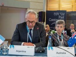 El gobierno de Trump felicitó a Argentina por asumir la presidencia de la Alianza Internacional para el Recuerdo del Holocausto