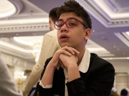 Faustino Oro tuvo una jornada memorable y este jueves puede convertirse en el gran maestro más joven en la historia del ajedrez