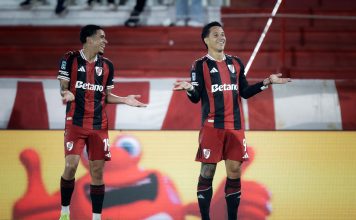 Gran jugada colectiva, error del arquero de Huracán y cabezazo de Driussi: así fue el primer gol de la era Coudet en River Plate